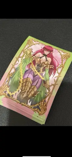 Manamoon Art Amanda Lapalme Yugioh Dark Magician Girl And Harpie Sleeves 1 Each - Image 2