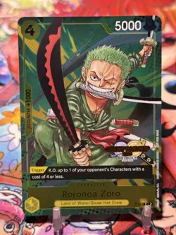 RORONOA ZORO - One Piece P-042 - PROMO - Championship Series 2024 Event Pack - Image 1