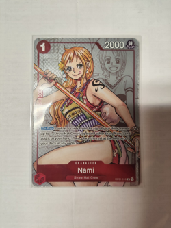 One Piece TCG ● OP01-016 ● R ● Nami ● NM ● ENG ● Alt Art Promo - Image 1