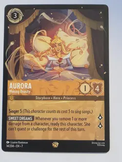 Disney Lorcana - Aurora - Waking Beauty - 14/204 - Legendary NM Non-Foil - Image 1