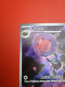 Pokemon TCG Rabsca Illustration Rare Card 215/193 Paldea Evolved - Image 2