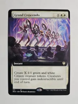 MTG English Grand Crescendo (Extended Art) NM Normal - Image 1