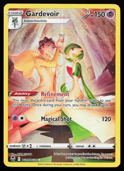 Gardevoir TG05/TG30 Holo Silver Tempest Trainer Gallery Pokemon Card - Image 1