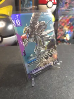 Bandai Gundam War TCG Gundam Barbatos Lupus Unit Card LR GD03-050 English - Image 2