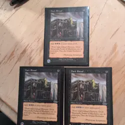 Wizards of the Coast Dark Ritual 3 Cards 1999 Mana Source English - Image 2