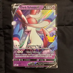 Pokemon Dark Sylveon V SWSH134 Jumbo Cards Promo Holo Oversized - Image 2