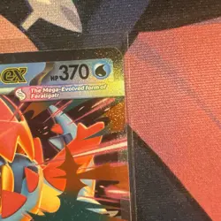 Mega Diancie Ex 267/217 Ascended Heroes Full Art Pokemon Card Near Mint English - Image 3