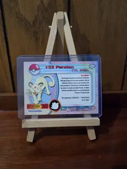 Persian #53 Pokemon Topps Series 1 Card (Green Label) MP - Image 2