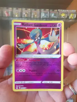 Pokemon Card RADIANT GARDEVOIR Rare Holo 069/196 LOST ORIGIN NM/M - Image 1