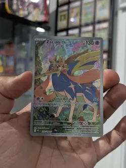 Pokemon Card 2025 ZACIAN Illustration Rare IR 100/094 Phantasmal Flames NM/M - Image 2