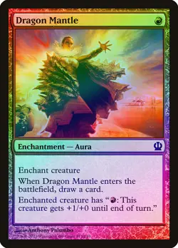 Dragon Mantle FOIL Theros PLD Red Common MAGIC THE GATHERING CARD ABUGames - Image 1