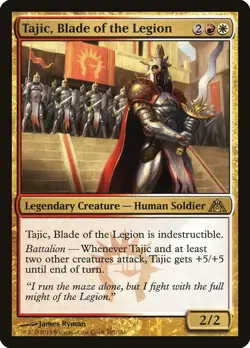 Tajic, Blade of the Legion Dragon's Maze NM White Red Rare MAGIC CARD ABUGames - Image 1