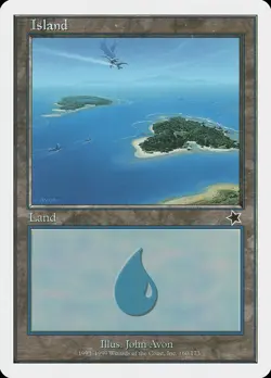 Island (160) Starter 1999 NM Basic Land MAGIC THE GATHERING MTG CARD ABUGames - Image 1