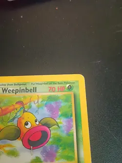 Weepinbell 48/64 1st Edition Jungle Set Uncommon 1999 English Pokemon Card - Image 4