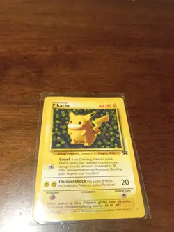 Pokemon Pikachu 60 HP Promo Wotc Promo Regular 01/53 English Card - Image 2