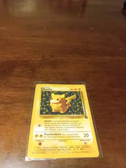 Pokemon Pikachu 60 HP Promo Wotc Promo Regular 01/53 English Card - Image 3