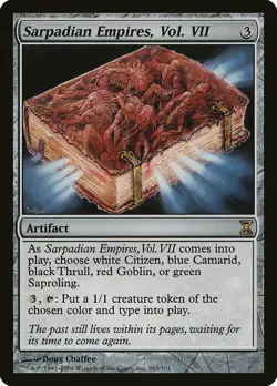 Sarpadian Empires, Vol. VII Time Spiral NM Artifact Rare MAGIC CARD ABUGames - Image 1
