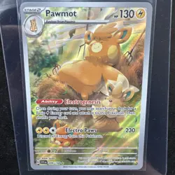 Pawmot 209/198 Illustration Rare Scarlet & Violet Base Pokemon Card - Image 1
