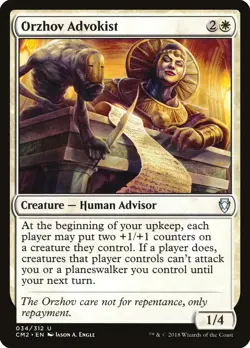 Orzhov Advokist Commander Anthology Volume II NM White Uncommon CARD ABUGames - Image 1