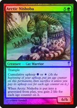 Arctic Nishoba FOIL Coldsnap PLD Green Uncommon MAGIC GATHERING CARD ABUGames - Image 1