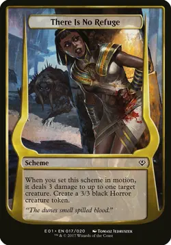 There Is No Refuge Archenemy: Nicol Bolas NM Common MAGIC MTG CARD ABUGames - Image 1