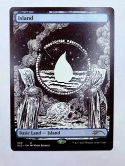 SLD Island (Crushing Brutality) Secret Lair Drop NonFoil MTG NM - Image 1