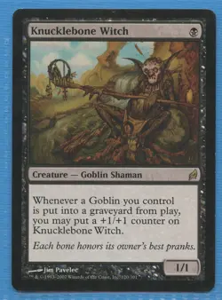 MTG: Lorwyn: Knucklebone Witch - Image 1