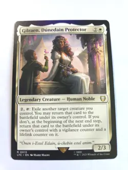 MTG - Gilraen, Dunedain Protector Commander: the Lord of the Rings: Tales of - Image 1