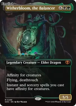 Witherbloom, the Balancer (Borderless) MTG Secrets of Strixhaven Mythic NM Pc... - Image 1