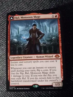 Ral, Monsoon Mage Modern Horizons 3 NM MTG - Image 1