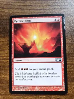 Pyretic Ritual: Core Set 2011 (M11): Magic the Gathering (MTG) - Image 1