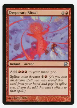 1x Desperate Ritual #110/229 - Modern Masters - MTG Magic the Gathering - NM - Image 1