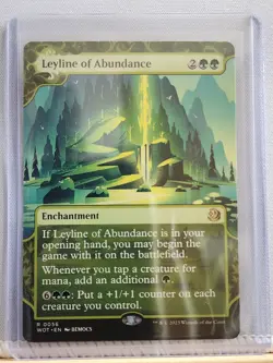 Leyline of Abundance - WOT - Rare - Foil - NM - Magic the Gathering - MTG - Image 1