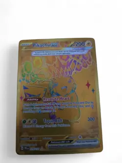 Pokemon TCG Pikachu EX Hyper Rare Card 179/131 Prismatic Evolutions - Image 1