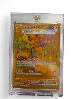 Pokemon TCG Pikachu EX Hyper Rare Card 179/131 Prismatic Evolutions - Image 2