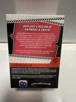 Pokemon Scarlet & Violet White Flare Booster Bundle 6 Packs NEW SEALED - Image 2