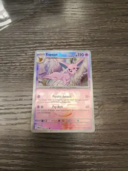 Pokemon TCG Prismatic Evolutions Espeon Masterball Reverse Foil No. 33/131 - Image 3