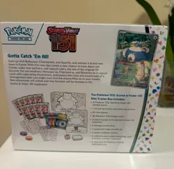 Pokemon TCG Scarlet & Violet 151 Elite Trainer Box ETB New Factory Sealed - Image 3