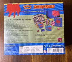 Pokemon Sword and Shield Base Set ETB Elite Trainer Box - Factory Sealed - Image 3