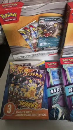 Pokemon TCG Mixed Lot Sealed Items-6pk Surging Sparks & 12 Random Booster Packs - Image 2