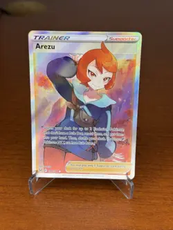 Pokemon TCG Arezu 189/196 Lost Origin Full Art Trainer-Supporter Ultra Rare Holo - Image 1
