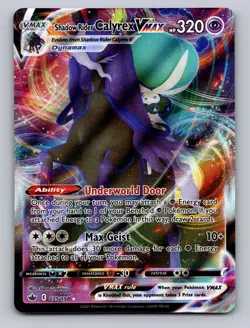 Shadow Rider Calyrex VMAX 075/198 Holo Rare Chilling Reign Pokemon Near Mint - Image 1