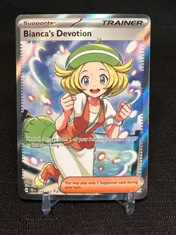 Bianca's Devotion 197/162 Pokemon TCG Temporal Forces Full Art Trainer - NM - Image 1