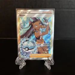 Pokemon TCG Nessa TG27/TG30 Lost Origin Trainer Gallery Full Art Ultra Rare NM - Image 1