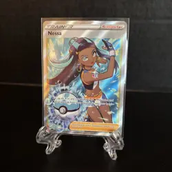 Pokemon TCG Nessa TG27/TG30 Lost Origin Trainer Gallery Full Art Ultra Rare NM - Image 2