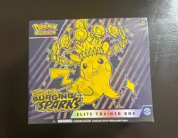 Pokemon TCG Surging Sparks Elite Trainer Box SEE PICTURES FOR CONDITION - Image 1