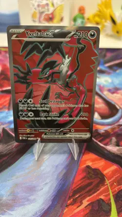 Yveltal ex 105/088 Ultra Rare Full Art - Pokemon TCG Perfect Order - NM - Image 1