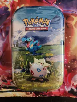 Pokemon TCG Mini Tin Mega Evolution—Ascended Heroes Togepi HEAVY!! - Image 1