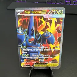 Mega Heracross ex 108/094 Phantasmal Flames Pokemon Near Mint - Image 1