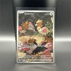 Pokemon TCG Spearow 151/132 Me01: Mega Evolution Illustration Rare Holo NM - Image 1